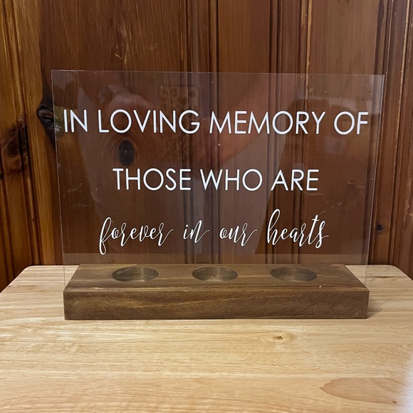 Hobby Lobby Other - In loving memory sign - used once